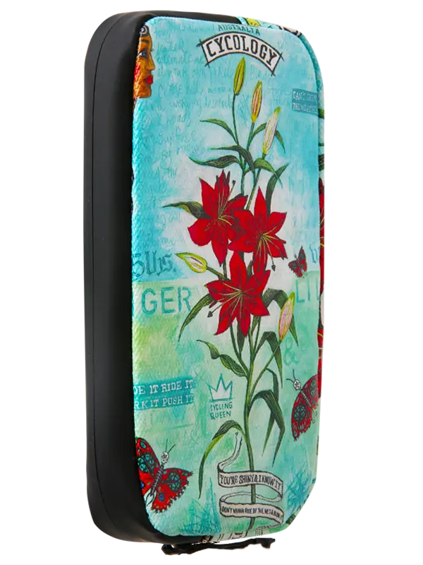 Tiger Lily Cycling Wallet