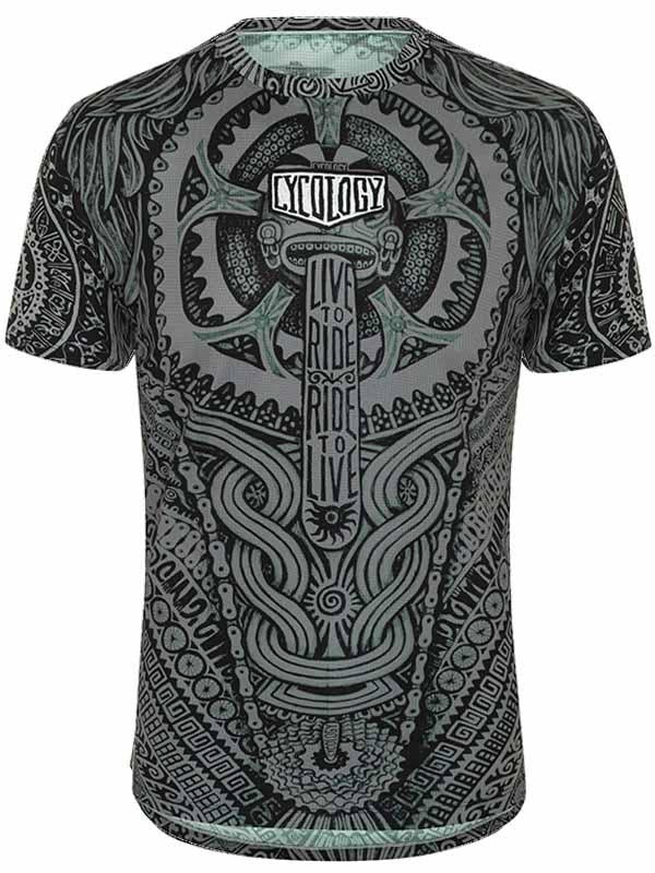 Aztec Men's Technical Tshirt Cycology EU – Cycology Clothing Europe