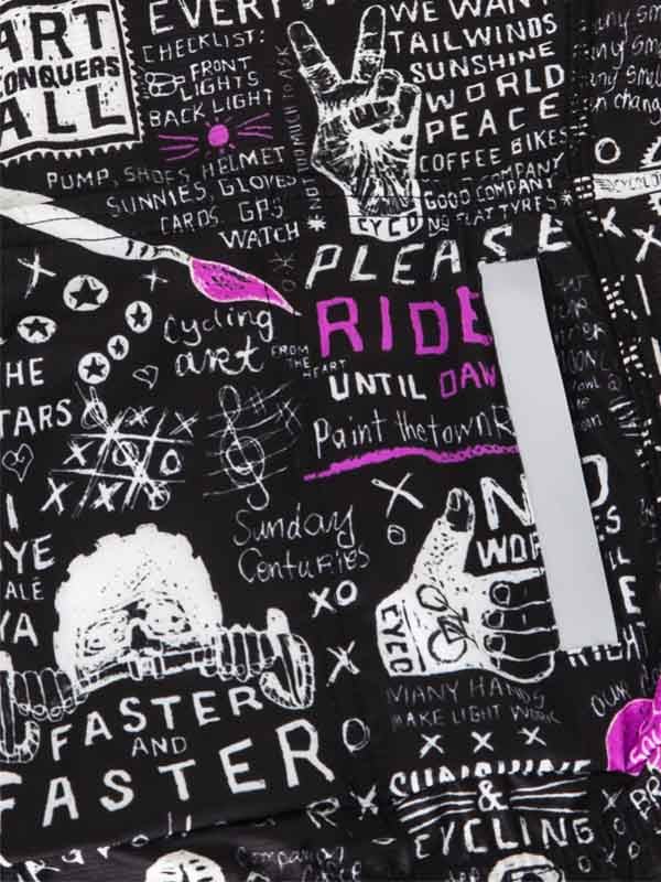 Bike Graffiti Women's Cycling Jersey - Cycology Clothing Europe