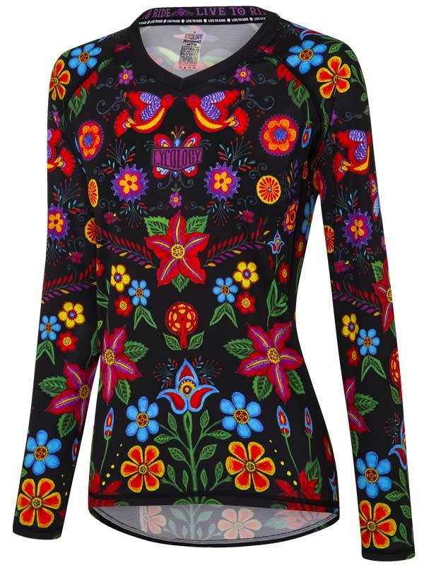 Frida Women's Long Sleeve MTB Jersey - Cycology Clothing Europe