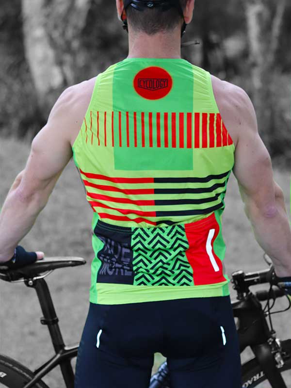 Ride More Men's Sleeveless Cycling Jersey - Cycology Clothing Europe