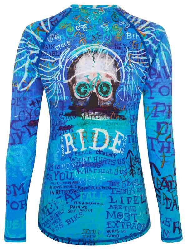 Ride Women's Long Sleeve MTB Jersey - Cycology Clothing Europe