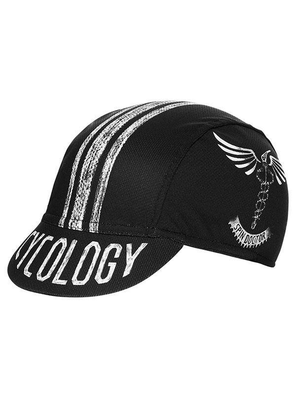 Spin Doctor Black Cycling Cap - Cycology Clothing Europe