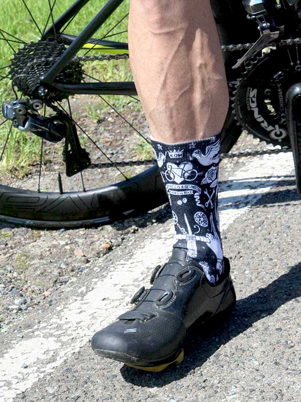 Chaussettes de cyclisme Velo Tattoo - Cycology Clothing Europe