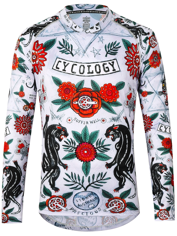 Ashanti Men's Long Sleeve MTB Jersey