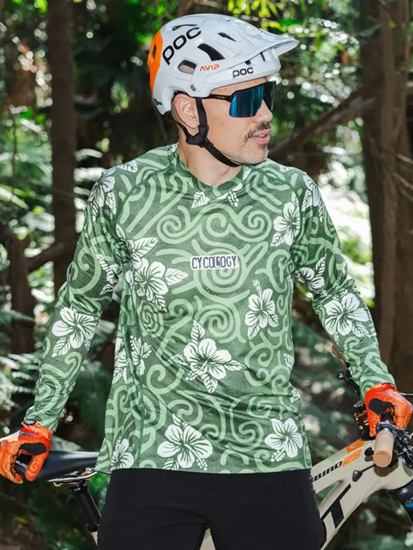 Koa Men's Long Sleeve Mountain Bike Jersey Cycology – Cycology