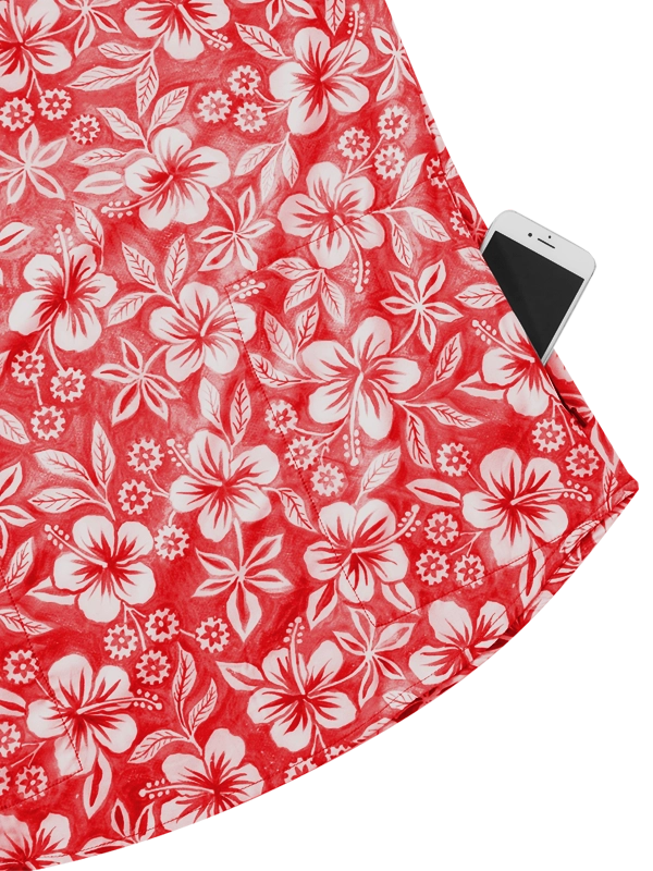 Oahu Gravel Shirt Red