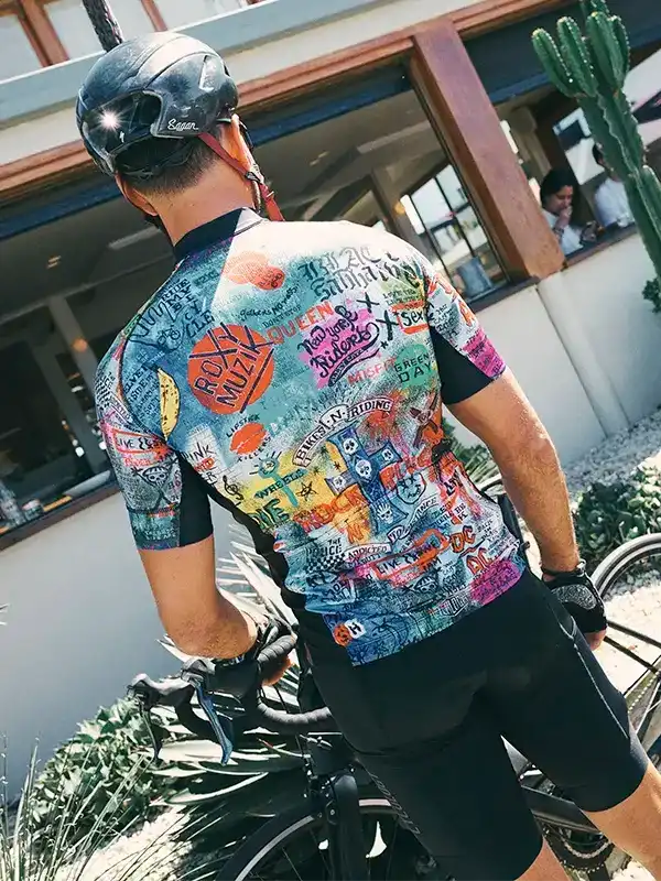 Cycology Herren Classic Radfahren Jersey