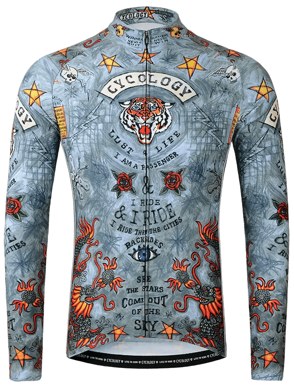 City of Angels Men's Winter Long Sleeve Jersey
