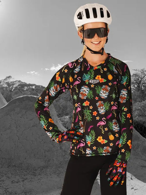 Long sleeve bike jersey hotsell