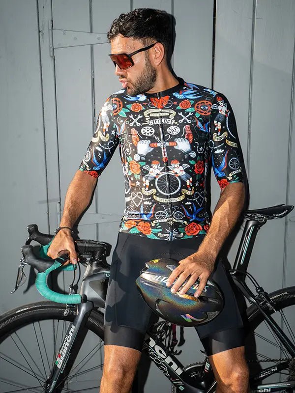 Cycology Reborn Cycling Jersey-Lightweight, Breathable Eco