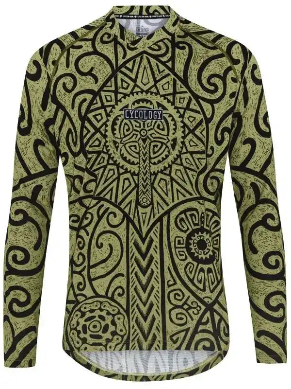 Zanzibar Green Short Sleeve Mountain Bike Jersey