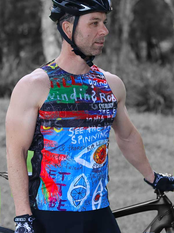 8 Days Men's Sleeveless Cycling Jersey - Cycology Clothing Europe