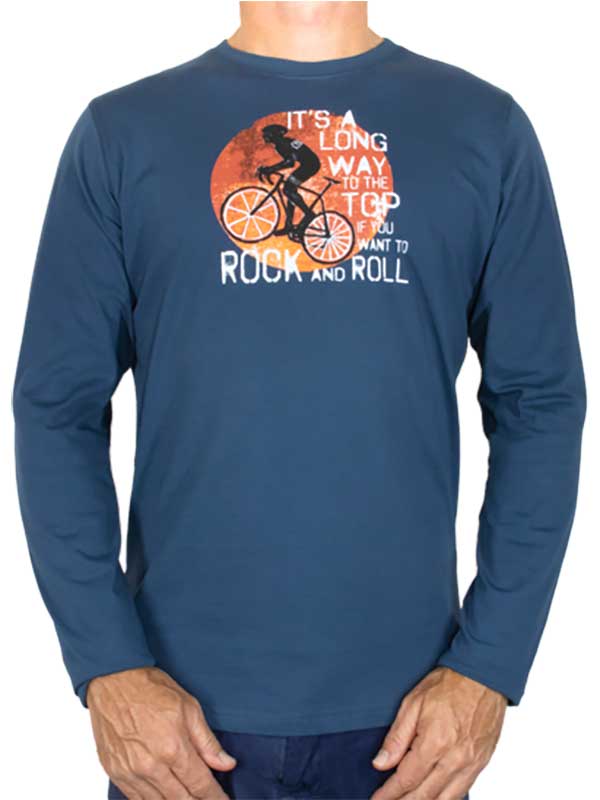 Long Way to the Top Long Sleeve T Shirt - Cycology Clothing Europe