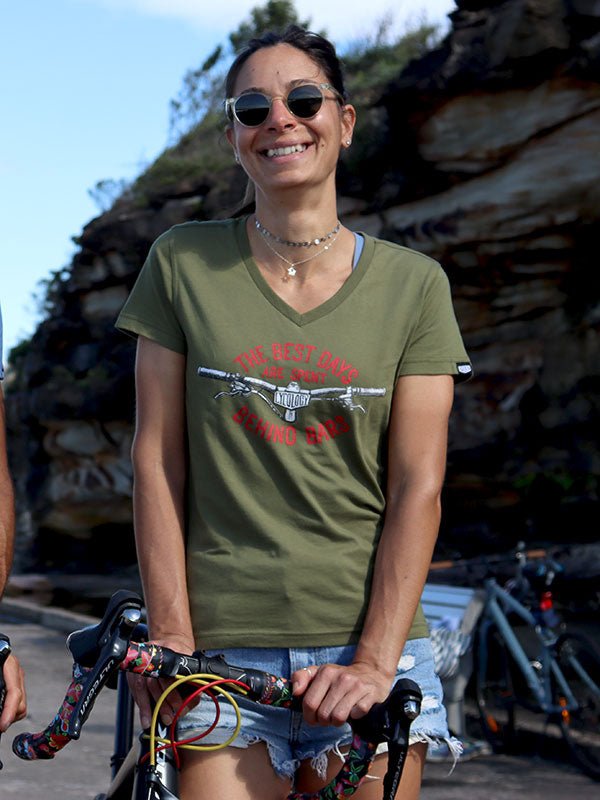 Best Days Behind Bars Women's MTB T Shirt - Cycology Clothing Europe