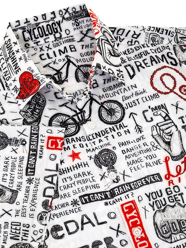 Bike Graffiti Gravel Shirt - Cycology Clothing Europe