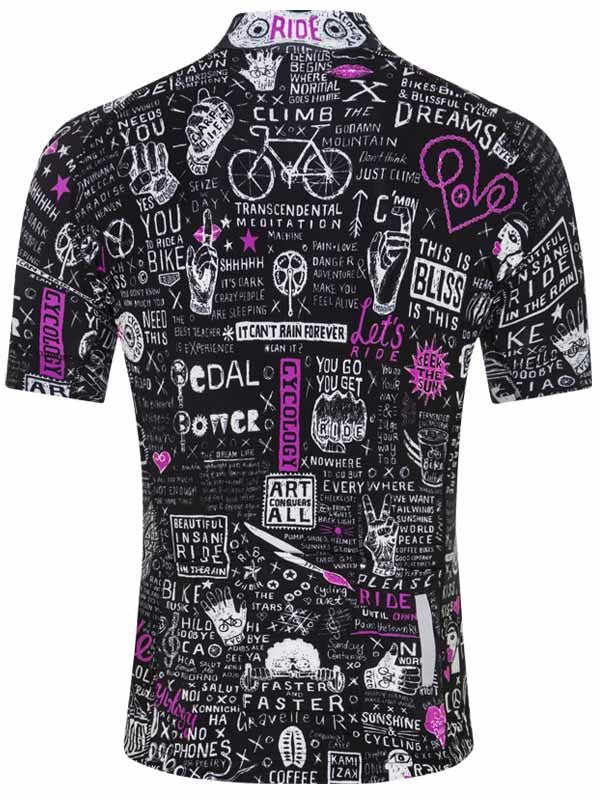 Cycology Maillot à manches courtes Velo Tattoo, Noir | Bikeinn Cycology Maillot à manches courtes Velo Tattoo, Noir | Bikeinn