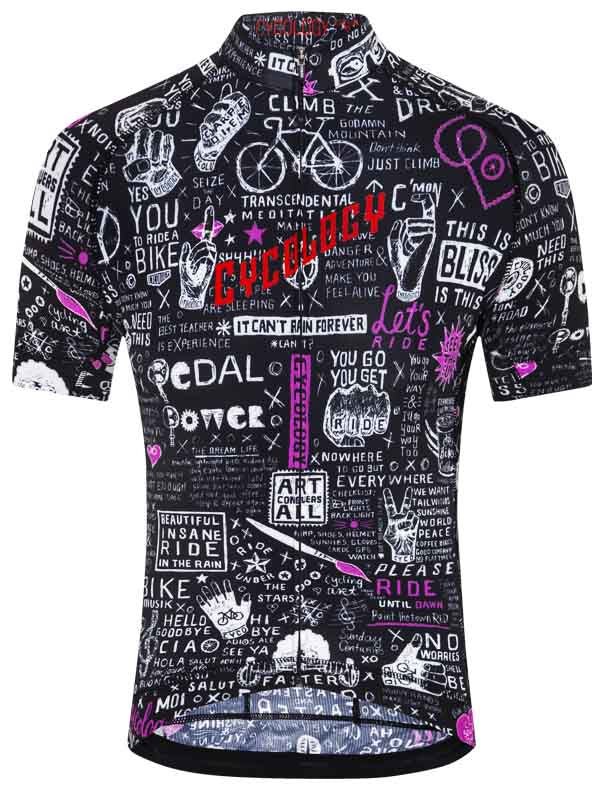 Bike Graffiti Men's Cycling Jersey - Cycology Clothing Europe