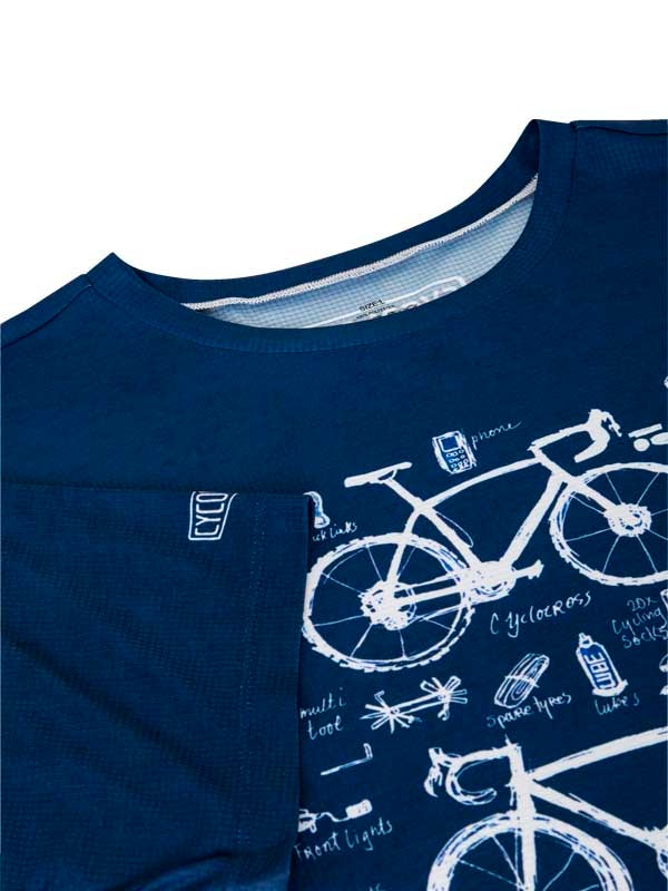 Bike Maths Technical T-Shirt - Cycology Clothing Europe