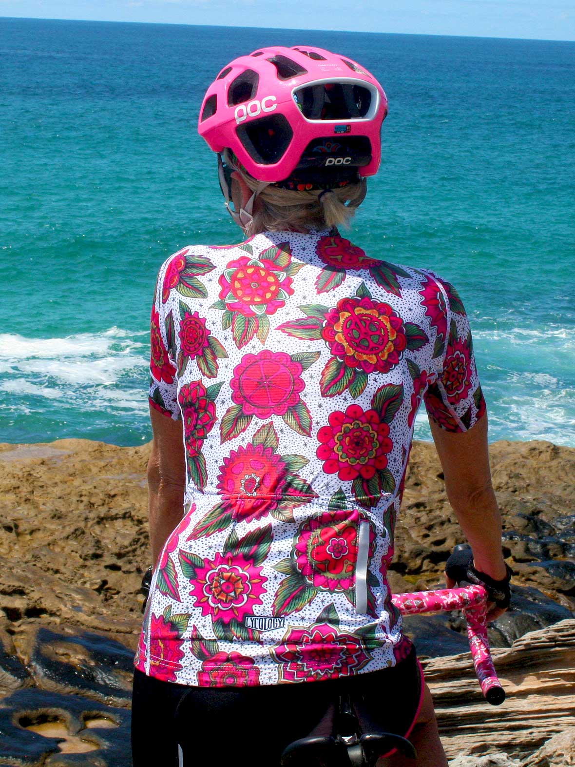 Cyco Floral Women's Cycling Jersey - Cycology Clothing Europe