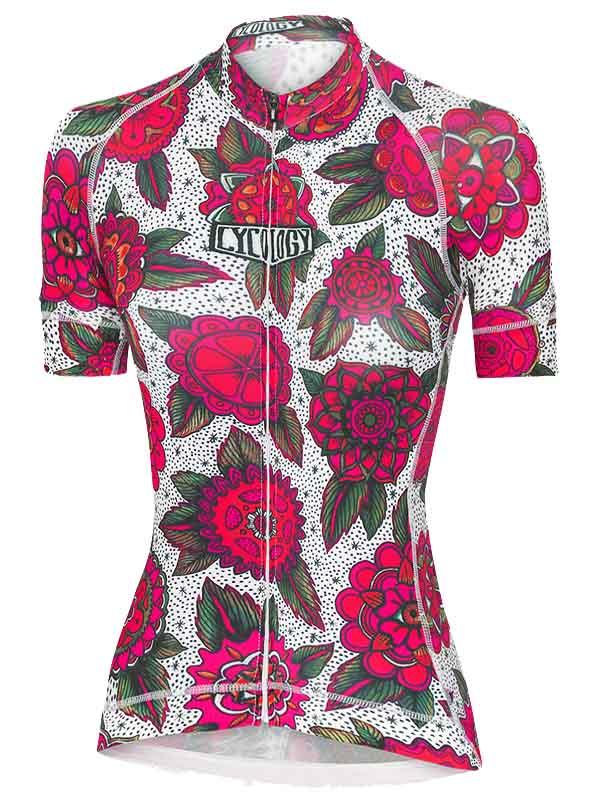 Cyco Floral Women's Cycling Jersey - Cycology Clothing Europe