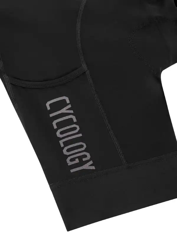 Cycology Women's Cargo Bib Shorts Black - Cycology Clothing Europe