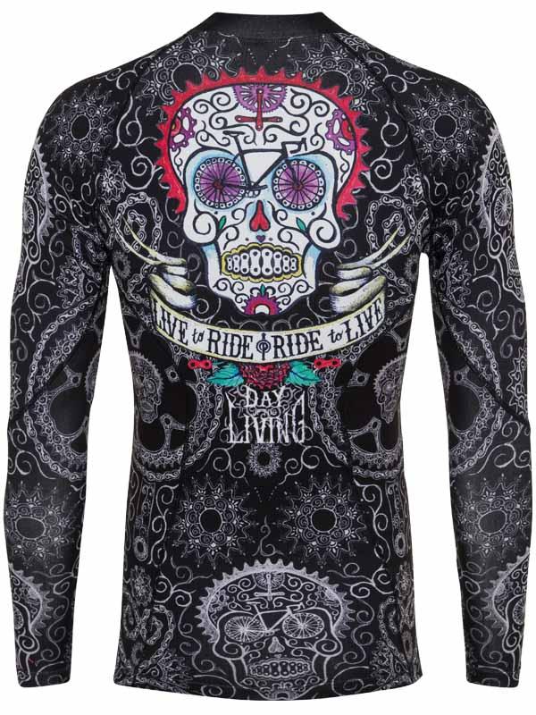 Day of the Living Men's Long Sleeve Base Layer - Cycology Clothing Europe