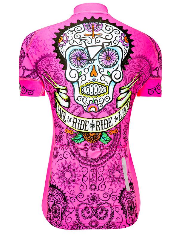 Day of the Living (Pink) Women's Jersey - Cycology Clothing Europe