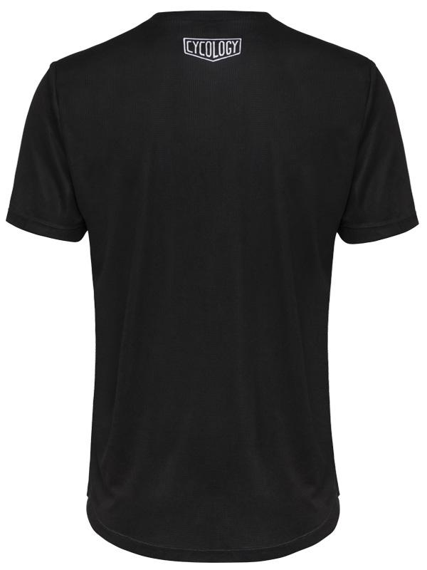 DNA Mens Black Technical T shirt Cycology EU – Cycology Clothing