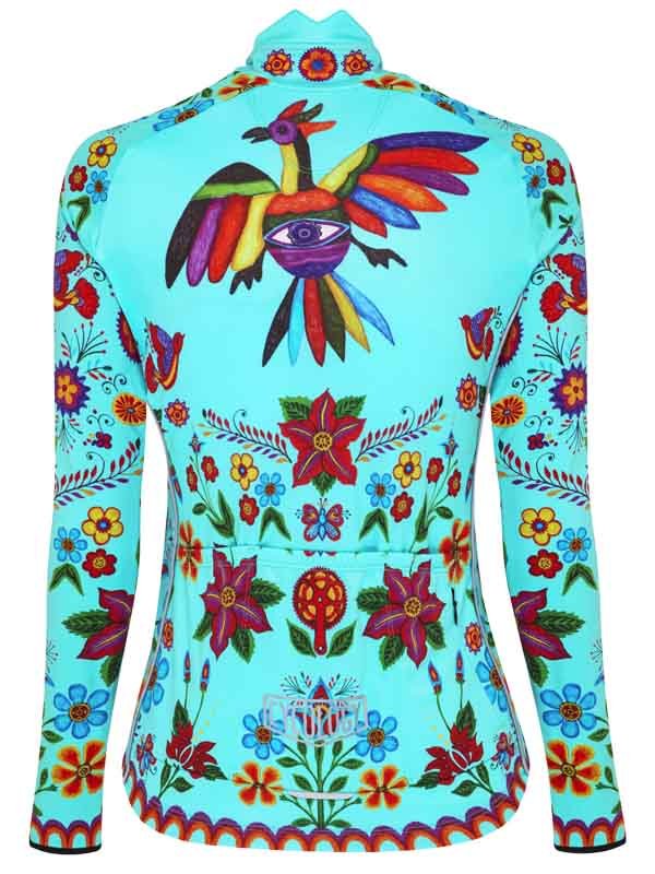 Frida (Aqua) Windproof Winter Jacket - Cycology Clothing Europe