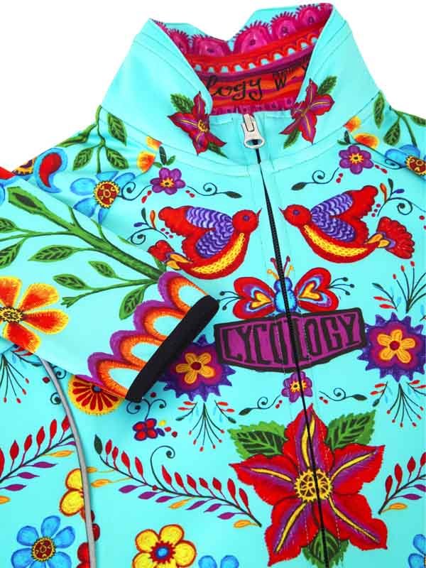 Frida (Aqua) Windproof Winter Jacket - Cycology Clothing Europe