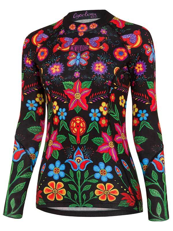 Frida Women's Long Sleeve Base Layer - Cycology Clothing Europe