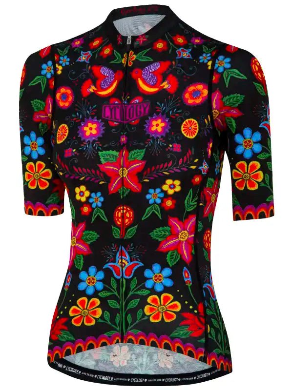 Frida Women's Reborn Jersey Black - Cycology Clothing Europe