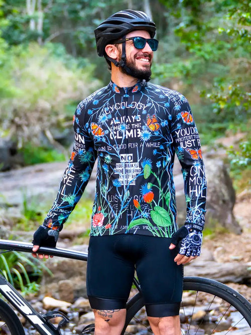 Long sleeve cycling 2024 top