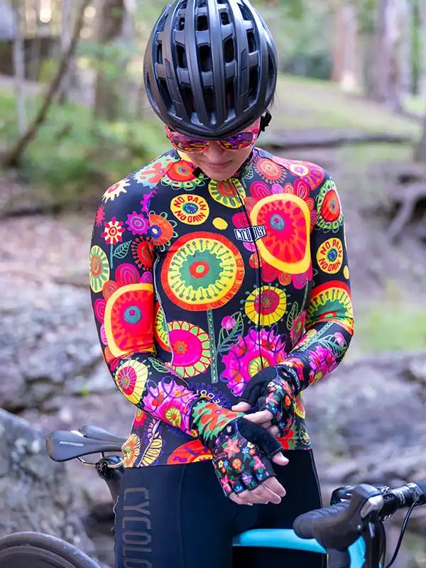 Heavy Pedal Women's Long Sleeve Jersey - Cycology Clothing Europe