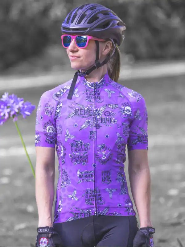 Rebel Pedal Women's Jersey - Cycology Clothing Europe