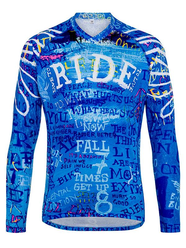 Ride Men's Long Sleeve MTB Jersey - Cycology Clothing Europe