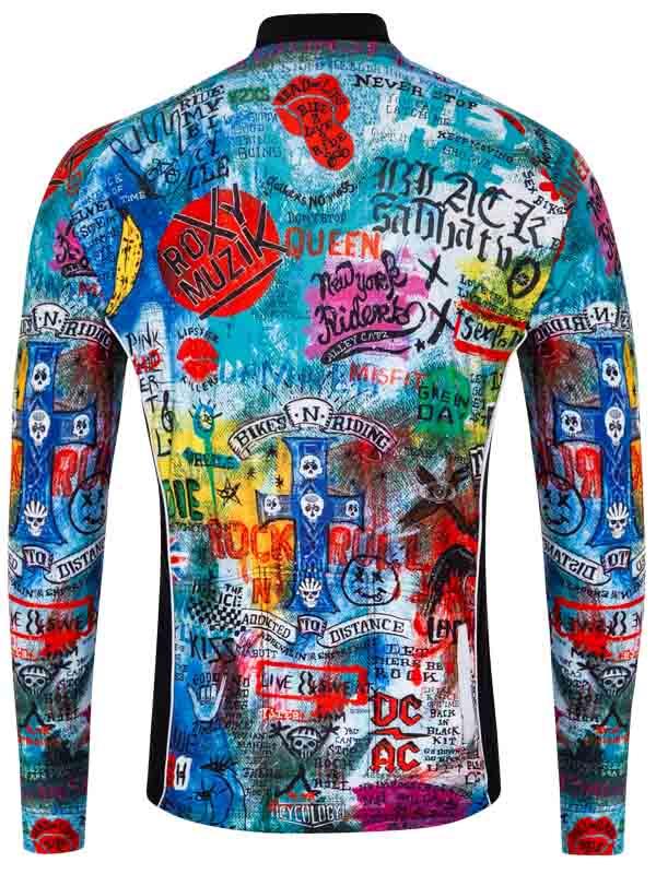 Rock n Roll Men's Long Sleeve Jersey - Cycology Clothing Europe
