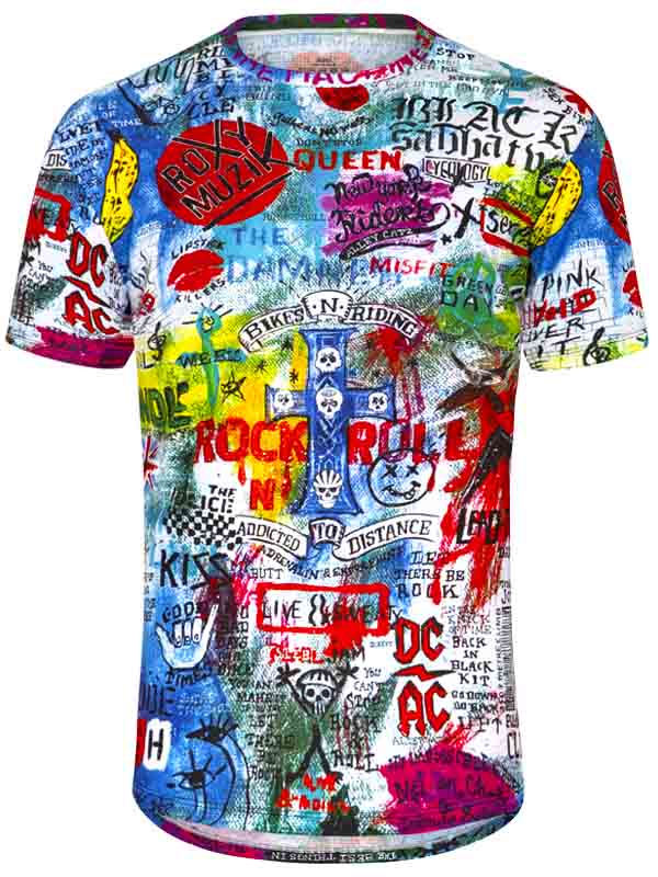 Rock N Roll Men's Technical T-Shirt - Cycology Clothing Europe