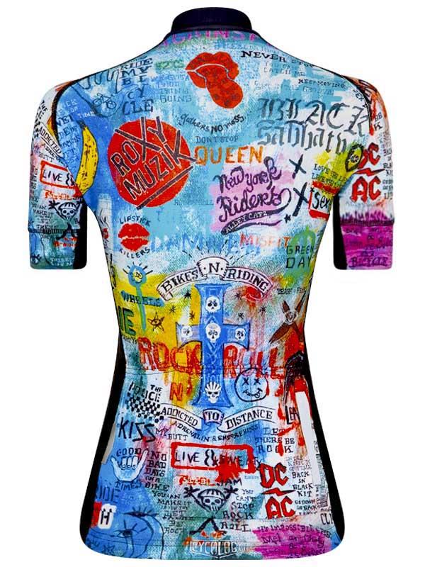 Rock N Roll Women's Cycling Jersey - Cycology Clothing Europe