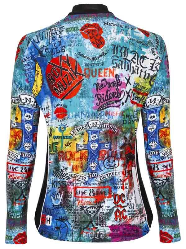 Rock n Roll Women's Long Sleeve Jersey - Cycology Clothing Europe