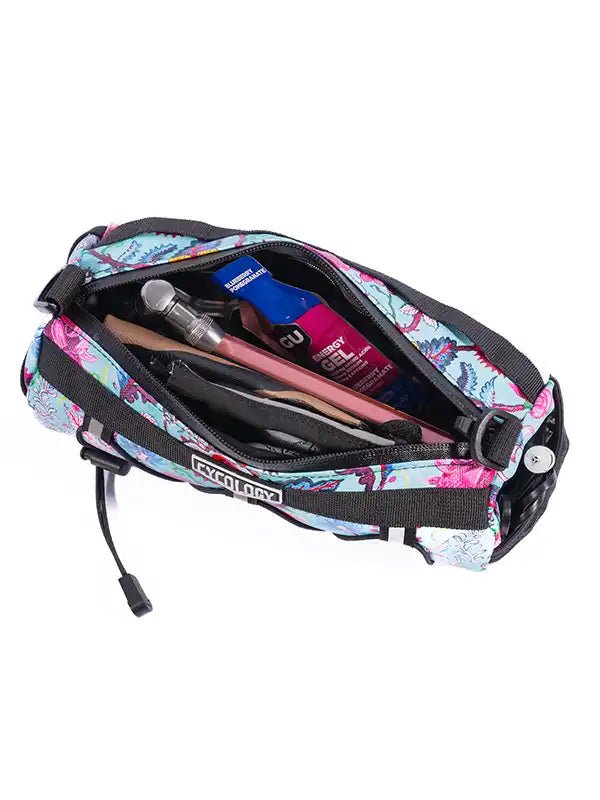 Secret Garden Aqua Handlebar Bag - Cycology Clothing Europe