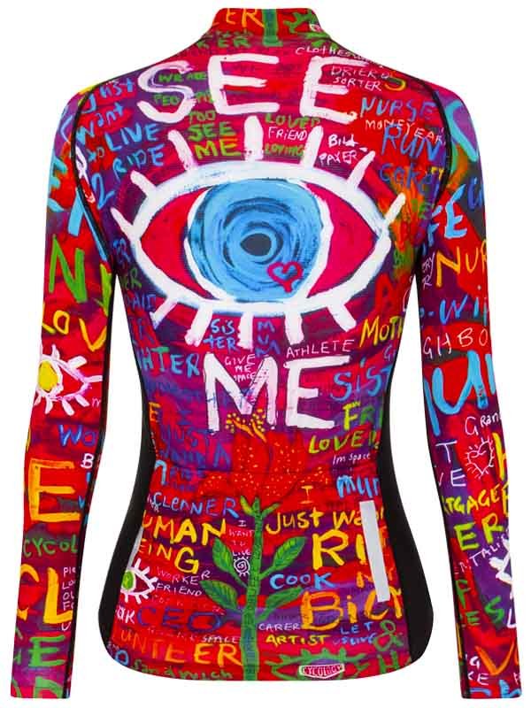 See Me Lightweight Long Sleeve Summer Jersey - Cycology Clothing Europe