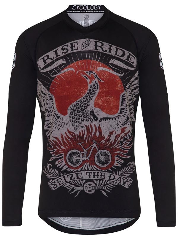 Seize the Day Long Sleeve MTB Jersey - Cycology Clothing Europe