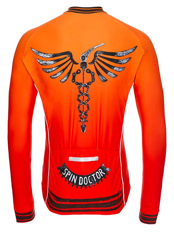 Spin Doctor Men's Long Sleeve Jersey - Cycology Clothing Europe
