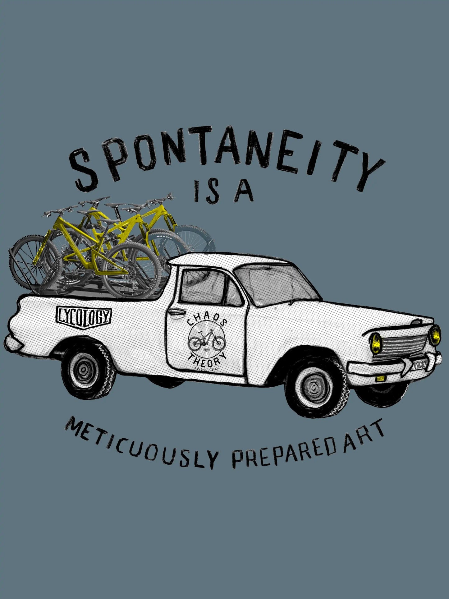 Spontaneity Men's T Shirt - Cycology Clothing Europe