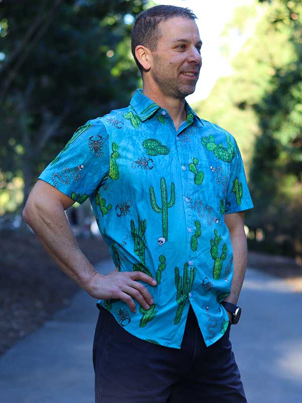 Totally Cactus Gravel Shirt - Cycology Clothing Europe