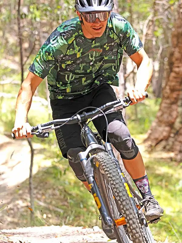 Totally Cactus Men's Short Sleeve Mountain Bike Jersey Cycology