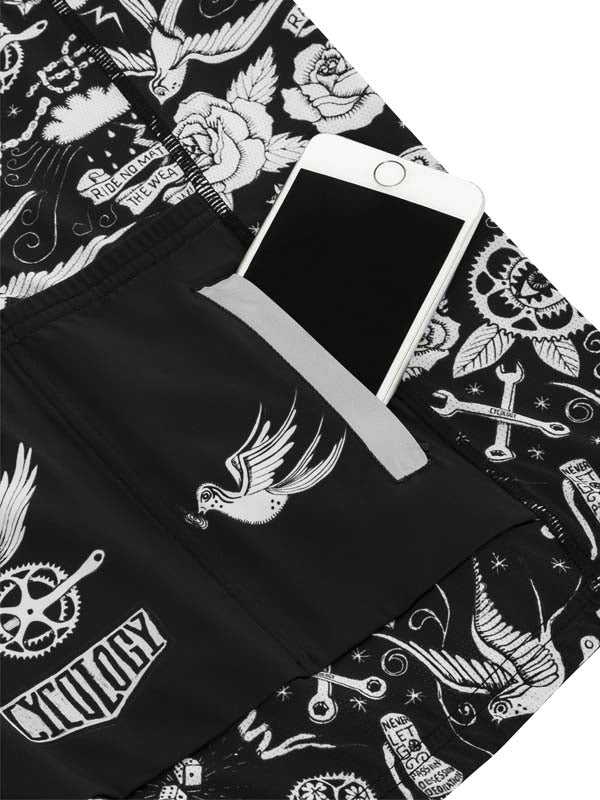 Velo Tattoo Lightweight Long Sleeve Summer Jersey - Cycology Clothing Europe