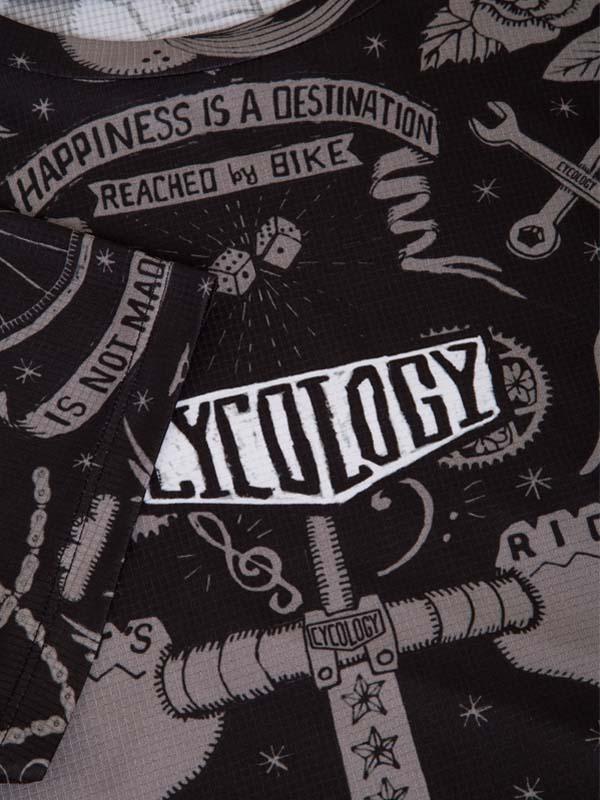 Velo Tattoo Mens Technical T Shirt - Cycology Clothing Europe